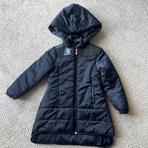 NEW Nordstroms Girls Jacket with detachable hoodie. Size 4